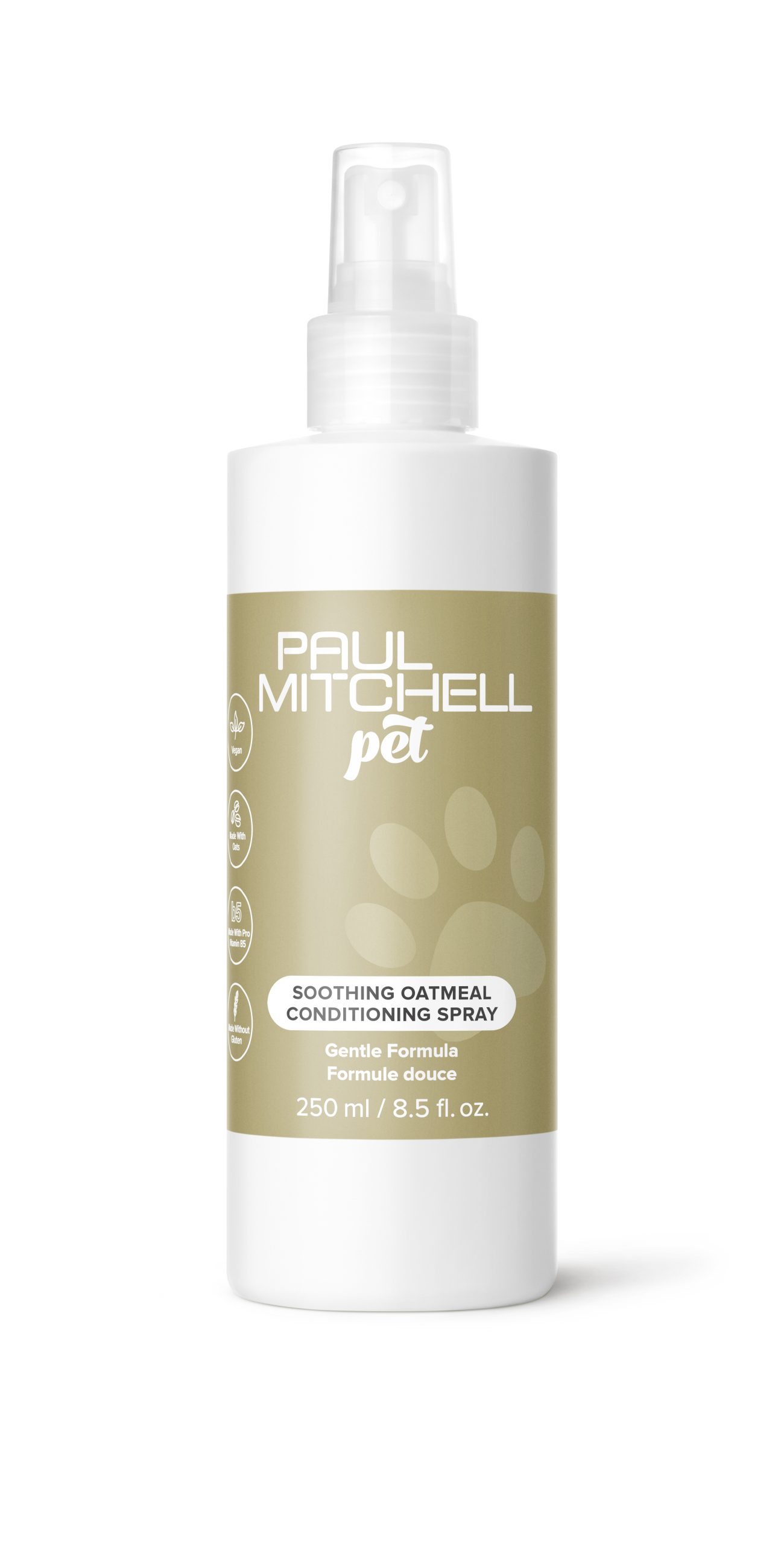 Paul Mitchell Pet Soothing Oatmeal Conditioning Spray 8.5 oz RGB Paul Mitchell Pet Soothing Oatmeal Conditioning Spray 8.5 oz RGB